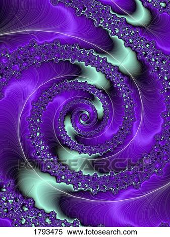 Stock Photography - Purple vortex. Fotosearch