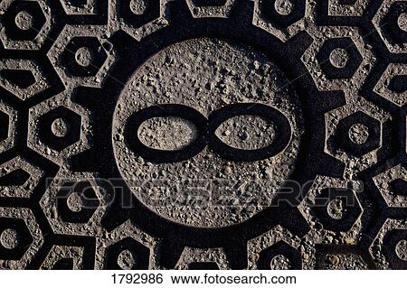 Rock carving of infinity symbol View Large Photo Image Stock Photograph - Rock carving of infinity symbol. Fotosearch