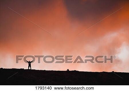 Silhouetted person View Large Photo Image Stock Image - Silhouetted person. Fotosearch