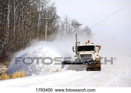 Snow plow View Large Photo Image Stock Image - Snow plow. Fotosearch