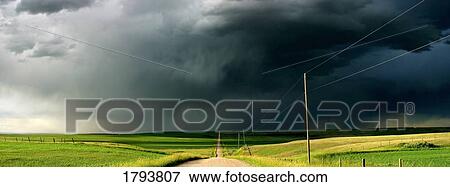 Stock Photo - Storm clouds. Fotosearch