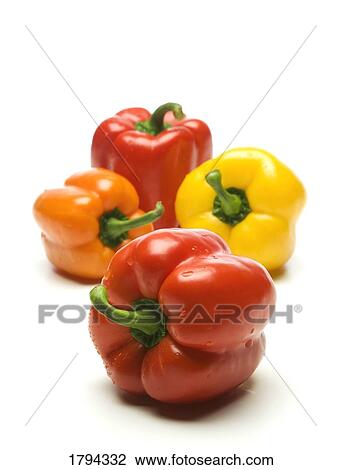 Stock Image - Sweet peppers. Fotosearch
