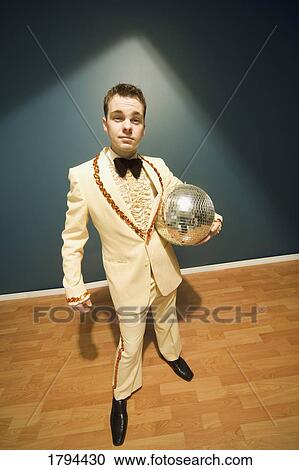 Stock Image - Teen on the dance floor. Fotosearch