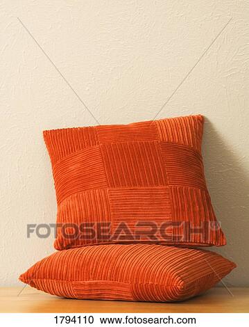 Two cushions View Large Photo Image Stock Image - Two cushions. Fotosearch