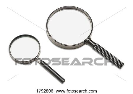 Two magnifying glasses View Large Photo Image Stock Photograph - Two magnifying glasses. Fotosearch