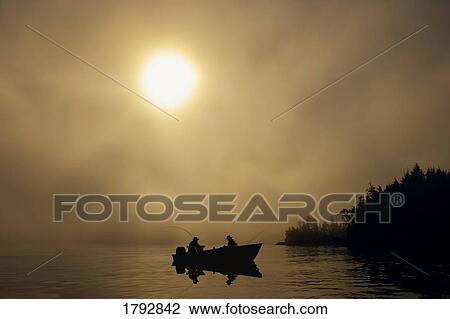 Two people fishing View Large Photo Image Stock Image - Two people fishing. Fotosearch