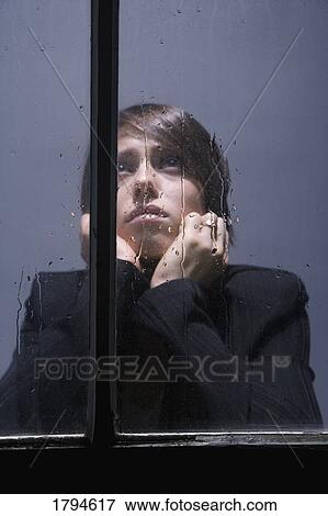 Unhappy woman View Large Photo Image Stock Photo - Unhappy woman. Fotosearch