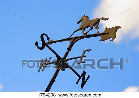 Weather vane View Large Photo Image Stock Photo - Weather vane. Fotosearch