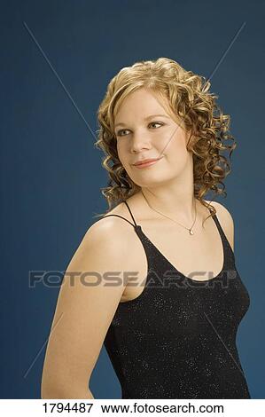 Woman posing View Large Photo Image Stock Photo - Woman posing. Fotosearch