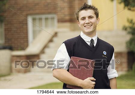 Young man at school View Large Photo Image Picture - Young man at school. Fotosearch