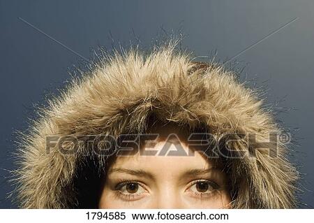 Young woman with winter coat View Large Photo Image Stock Photography - Young woman with winter coat. Fotosearch