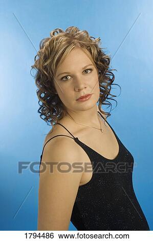 Young woman's portrait View Large Photo Image Stock Photograph - Young woman's portrait. Fotosearch