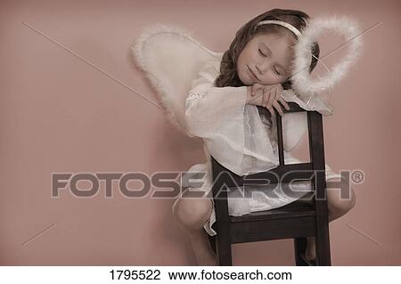 Stock Image - Angel of peace. Fotosearch