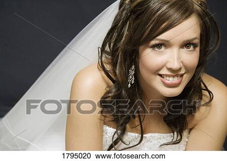Stock Image - Bridal portrait. Fotosearch
