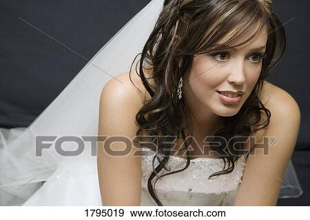 Stock Photo - Bridal portrait. Fotosearch