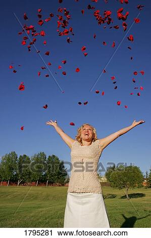 Joyful woman View Large Photo Image Stock Image - Joyful woman. Fotosearch