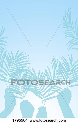 Palm Sunday Worship Hands View Large Photo Image Picture - Palm Sunday Worship Hands. Fotosearch