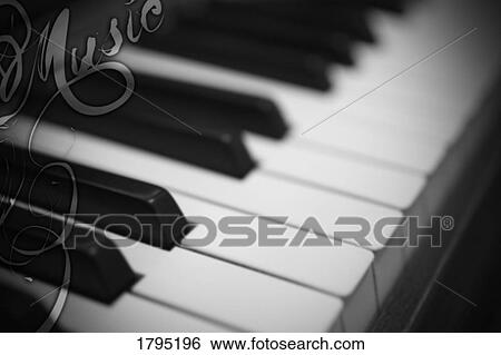 Piano keys View Large Photo Image Stock Photograph - Piano keys. Fotosearch