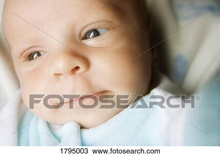Portrait of a baby View Large Photo Image Stock Image - Portrait of a baby. Fotosearch