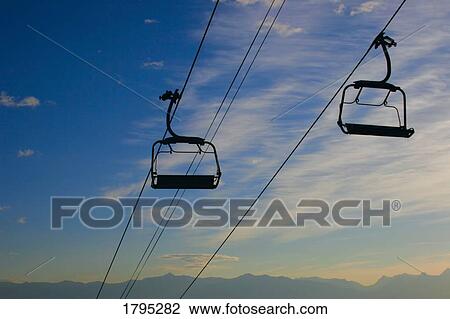 Ski lift View Large Photo Image Stock Image - Ski lift. Fotosearch