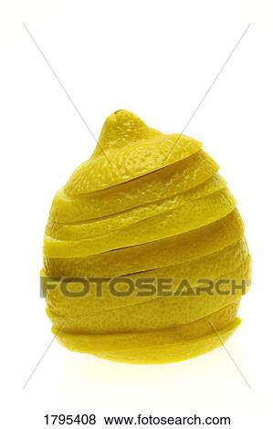 Stock Photo - Sliced lemon. Fotosearch