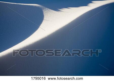 Stock Photograph - Snow drift. Fotosearch