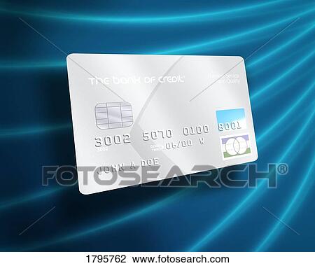 Stock Image - Credit card. Fotosearch