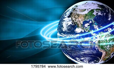 Earth View Large Photo Image Picture - Earth. Fotosearch