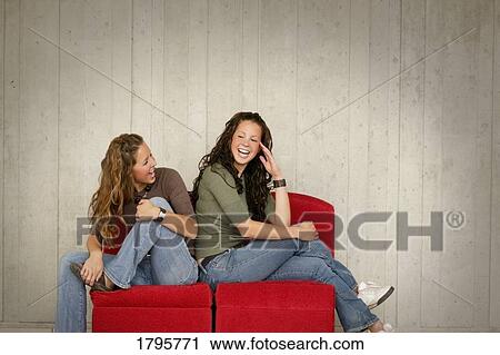 Girls laughing View Large Photo Image Stock Image - Girls laughing. Fotosearch