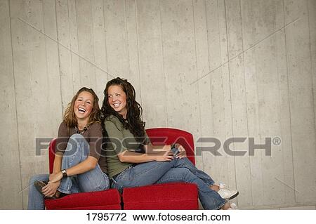 Girls laughing View Large Photo Image Stock Image - Girls laughing. Fotosearch