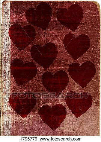 Stock Photo - Heart shapes on background. Fotosearch