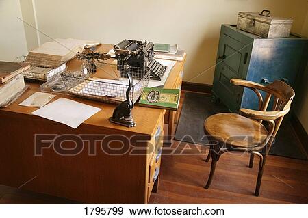 Stock Photo - Old fashioned office. Fotosearch