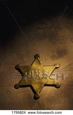 Picture - Sheriff's badge. Fotosearch