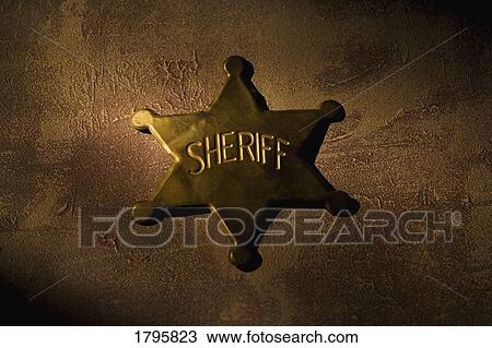 Sheriff's badge View Large Photo Image Stock Image - Sheriff's badge. Fotosearch