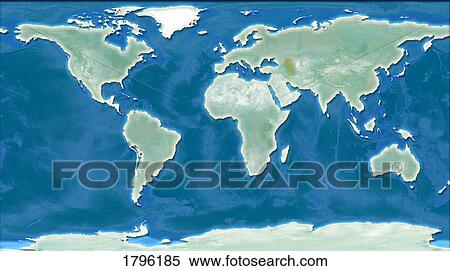 World Map Illustration View Large Photo Image Stock Photography - World Map Illustration. Fotosearch