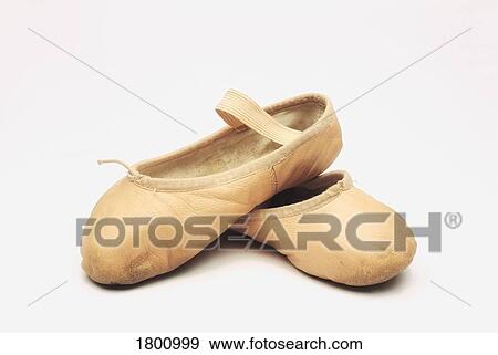 Stock Photo - A pair of ballet slippers. Fotosearch