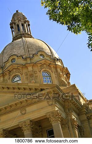 Stock Photograph - Alberta Legislature Building . Fotosearch