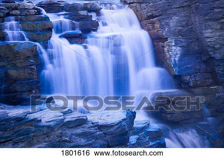 Stock Photograph - Athabasca Falls. Fotosearch