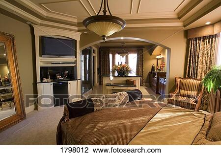 Stock Image - Bedroom. Fotosearch