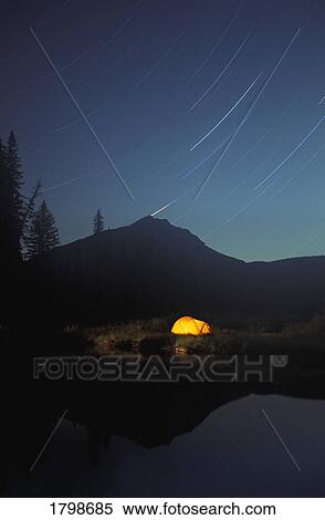 Stock Photography - Camping in the Kootenay Region of British Columbia, Canada. Fotosearch