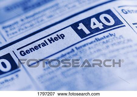 Classifieds section of a newspaper View Large Photo Image Stock Photo - Classifieds section of a newspaper. Fotosearch