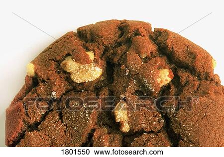 Stock Image - Close up of a cookie. Fotosearch