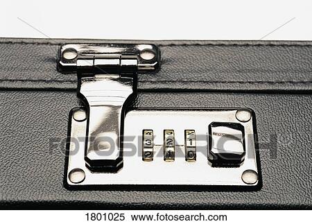 Combination lock on a briefcase View Large Photo Image Stock Photography - Combination lock on a briefcase. Fotosearch