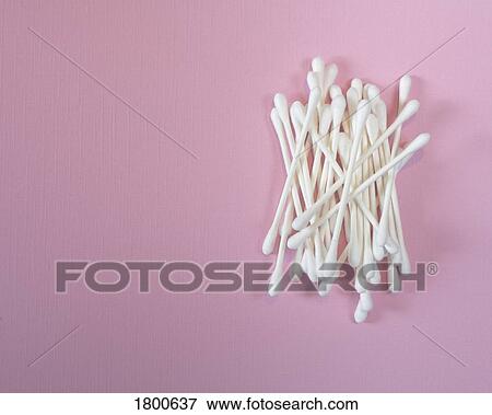 Cotton Swabs On Pink Surface View Large Photo Image Stock Photo - Cotton Swabs On Pink Surface. Fotosearch