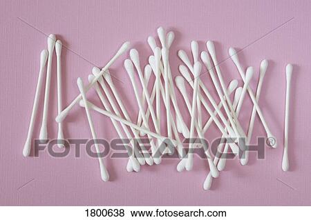 Cotton Swabs On Pink Surface View Large Photo Image Stock Photo - Cotton Swabs On Pink Surface. Fotosearch