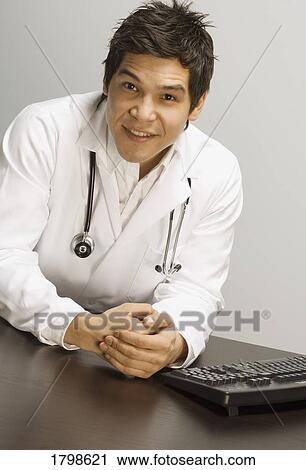 Stock Image - Doctor. Fotosearch