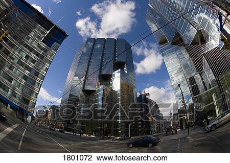 Stock Image - Downtown street. Fotosearch