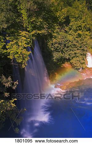 Duden Water Falls, Antalya, Turkey View Large Photo Image Stock Photography - Duden Water Falls, Antalya, Turkey . Fotosearch