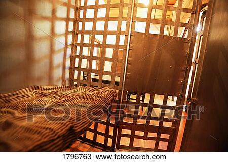 Empty jail cell View Large Photo Image Stock Image - Empty jail cell. Fotosearch