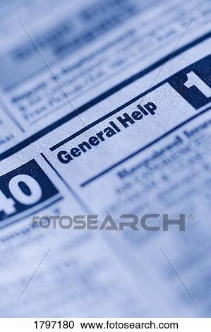 Stock Image - Help Wanted ads. Fotosearch